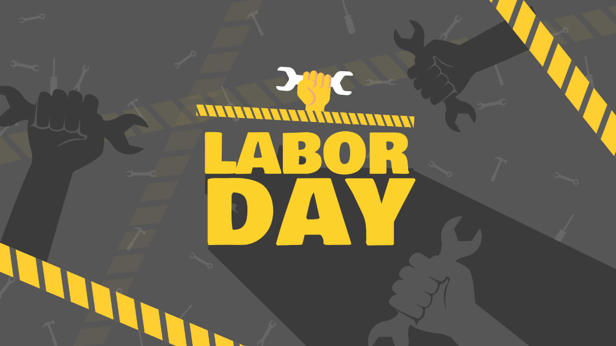 Labor Day Wallpaper Background Template
