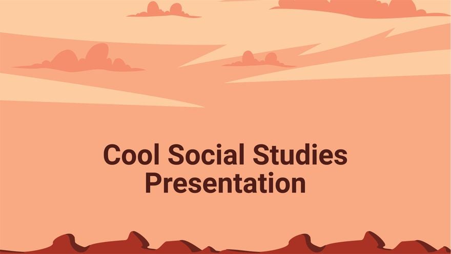 Cool Social Studies Presentation