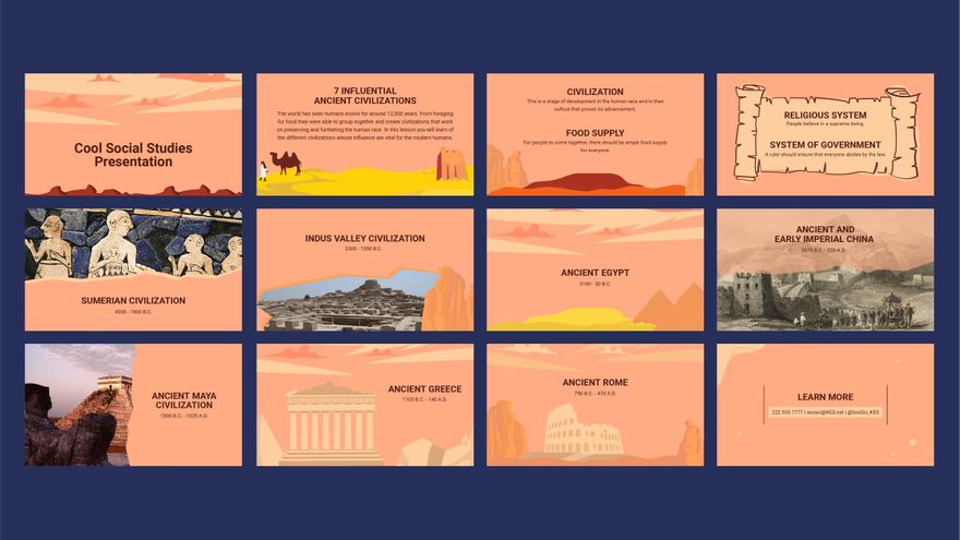 Free Cool Social Studies Presentation Template to Edit Online Free Cool Social Studies Presentation Template to Edit Online