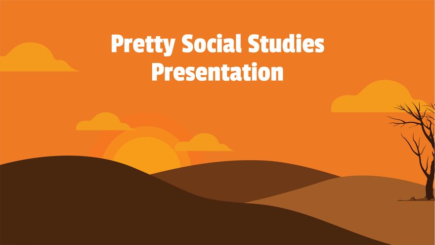 Pretty Social Studies Presentation