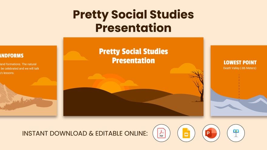 Pretty Social Studies Presentation