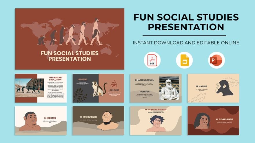 Free Fun Social Studies Presentation