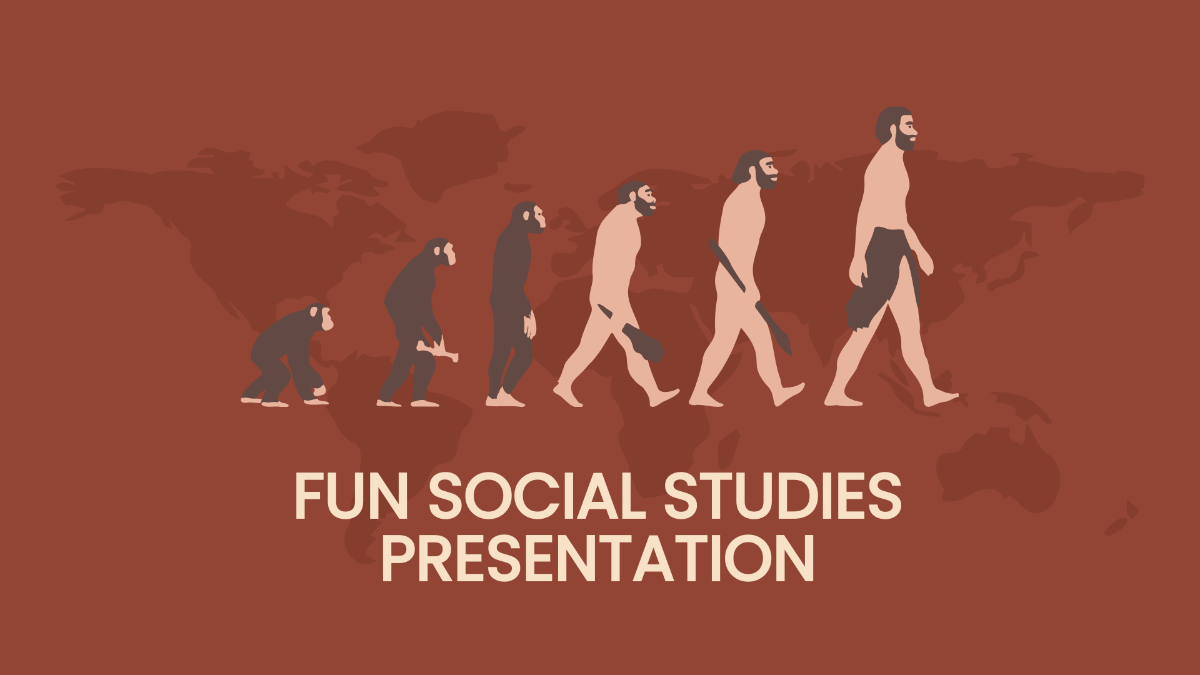 Fun Social Studies Presentation Template