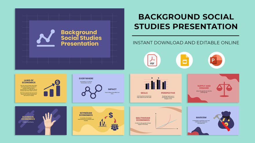 Background Social Studies Presentation - Google Slides, PowerPoint, PDF |  