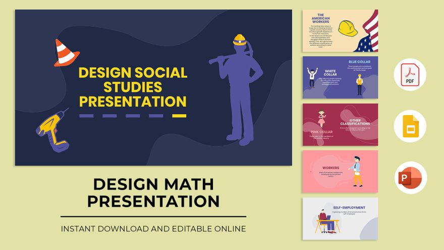 Design Social Studies Presentation