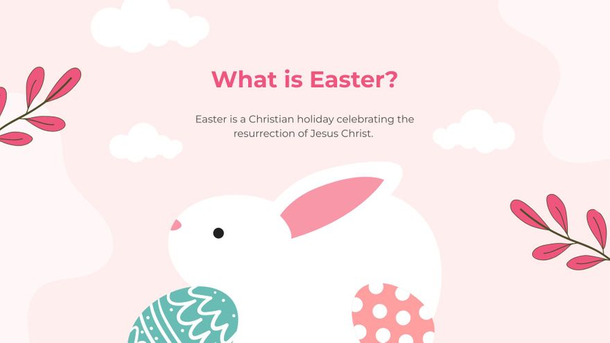 Free Aesthetic Easter Presentation Template to Edit Online Free Aesthetic Easter Presentation Template to Edit Online