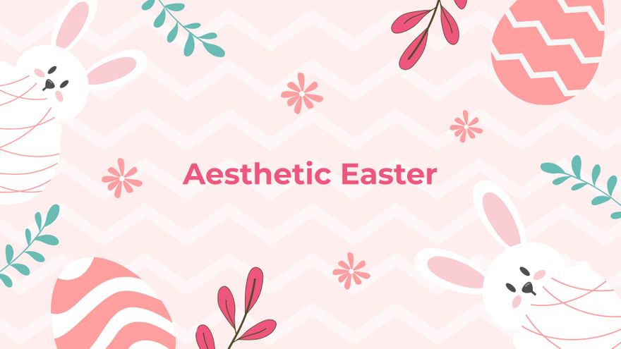 Free Aesthetic Easter Presentation Template to Edit Online Free Aesthetic Easter Presentation Template to Edit Online