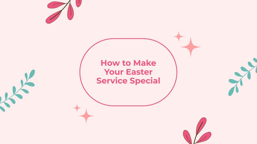 Free Aesthetic Easter Presentation Template to Edit Online Free Aesthetic Easter Presentation Template to Edit Online