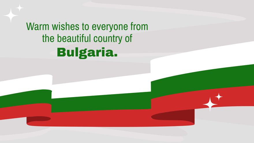 Bulgaria Liberation Day Wishes Background