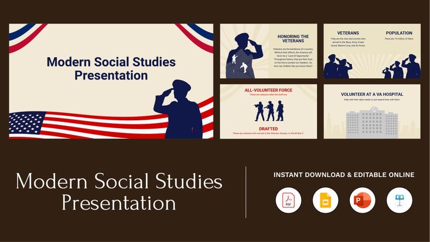 Modern Social Studies Presentation