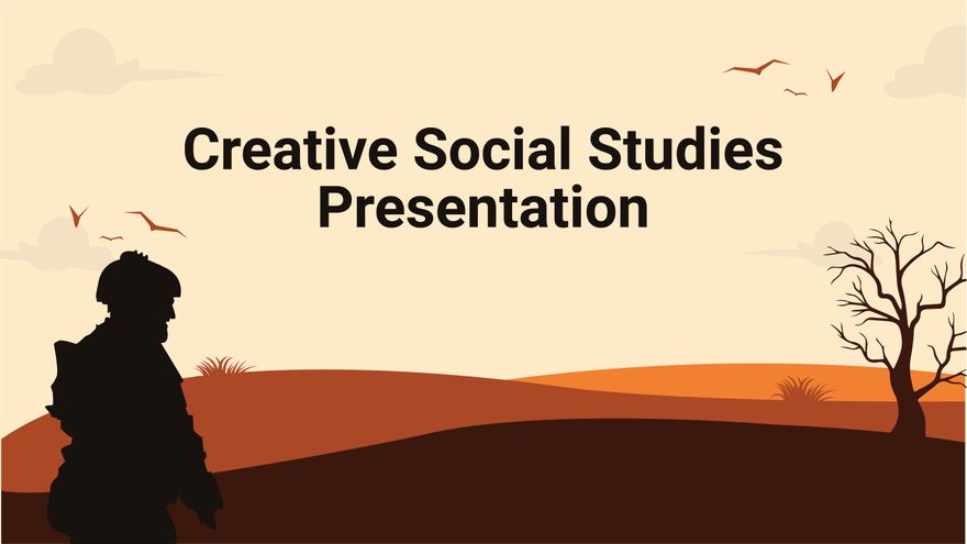 Creative Social Studies Presentation
