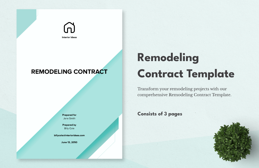 remodeling-contract