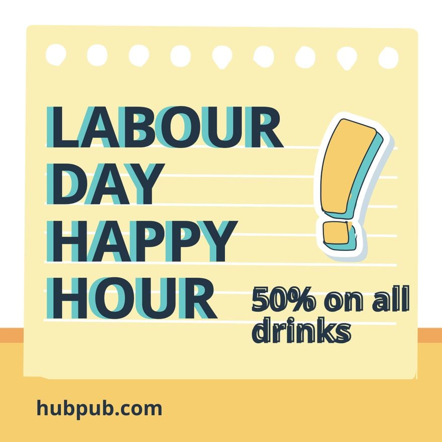 Labour Day Flyer Vector