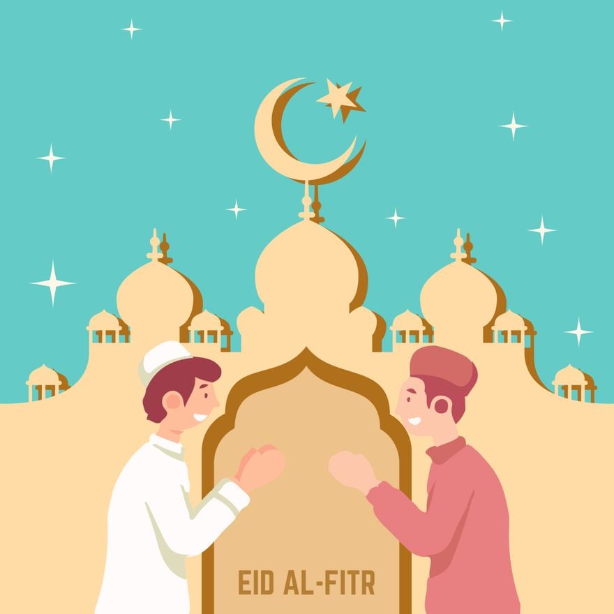 Eid al-Fitr Celebration Vector