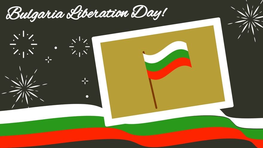 Bulgaria Liberation Day Photo Background