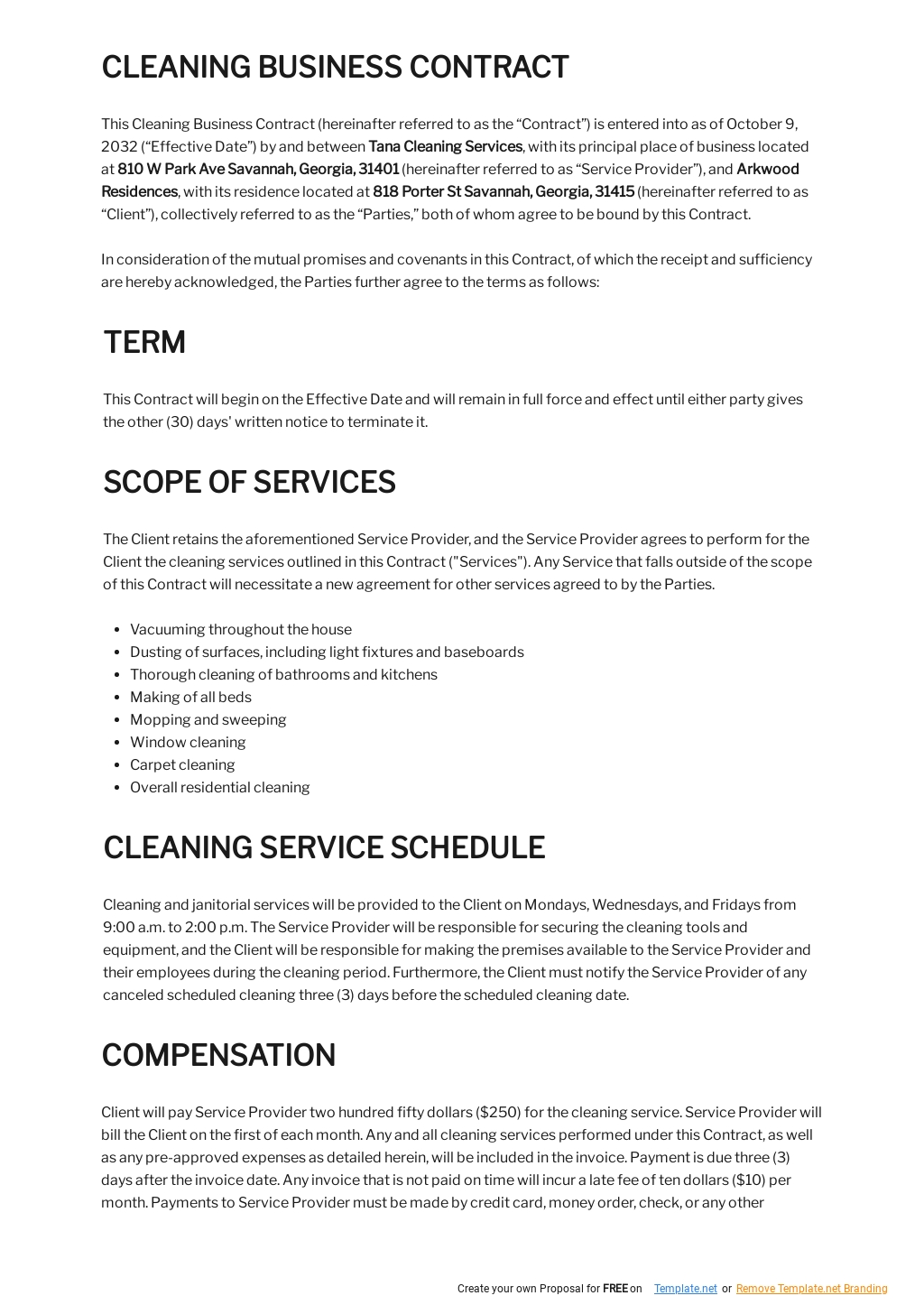 cleaning-business-contract-template-free-pdf-word-doc-google-docs