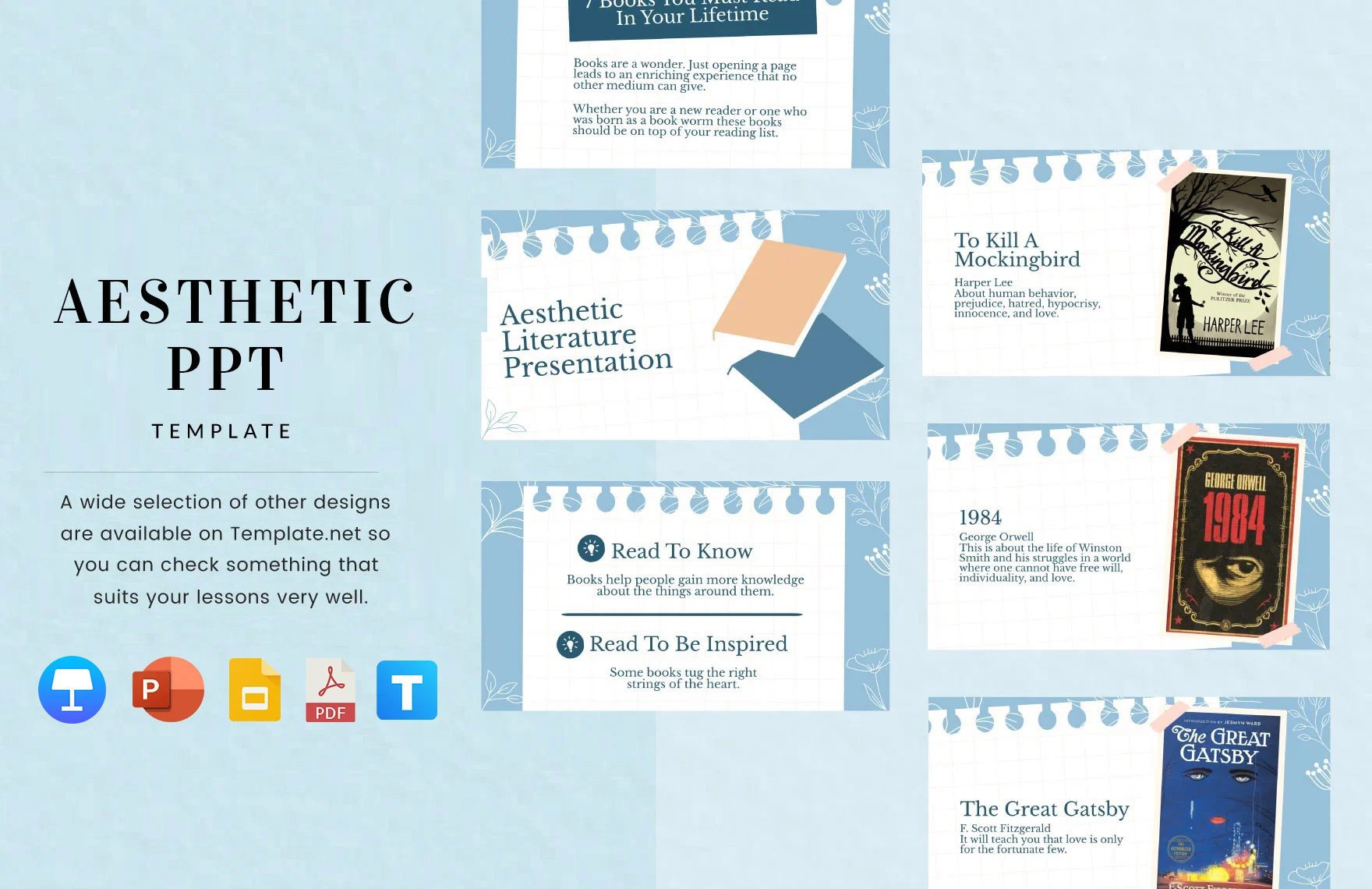 Free Aesthetic Template in PDF, PowerPoint, Google Slides, Apple Keynote