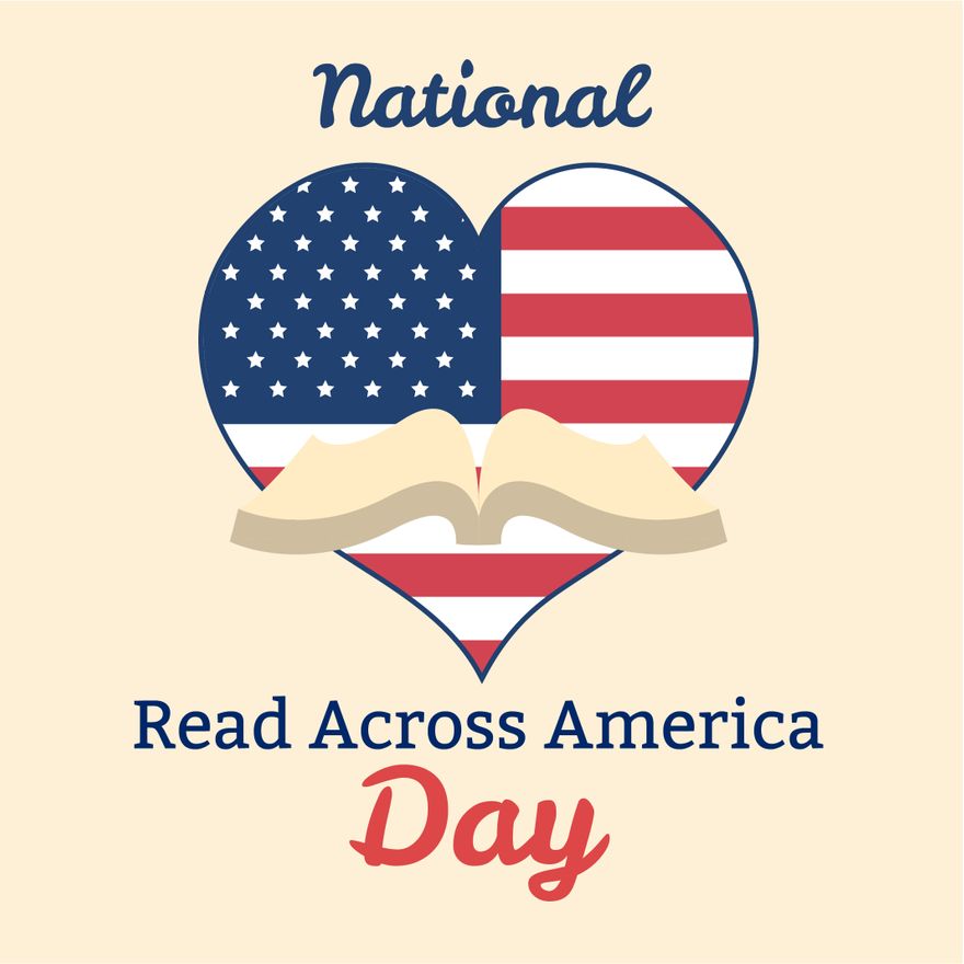 National Read Across America Day FB Post Download in Illustrator, PSD