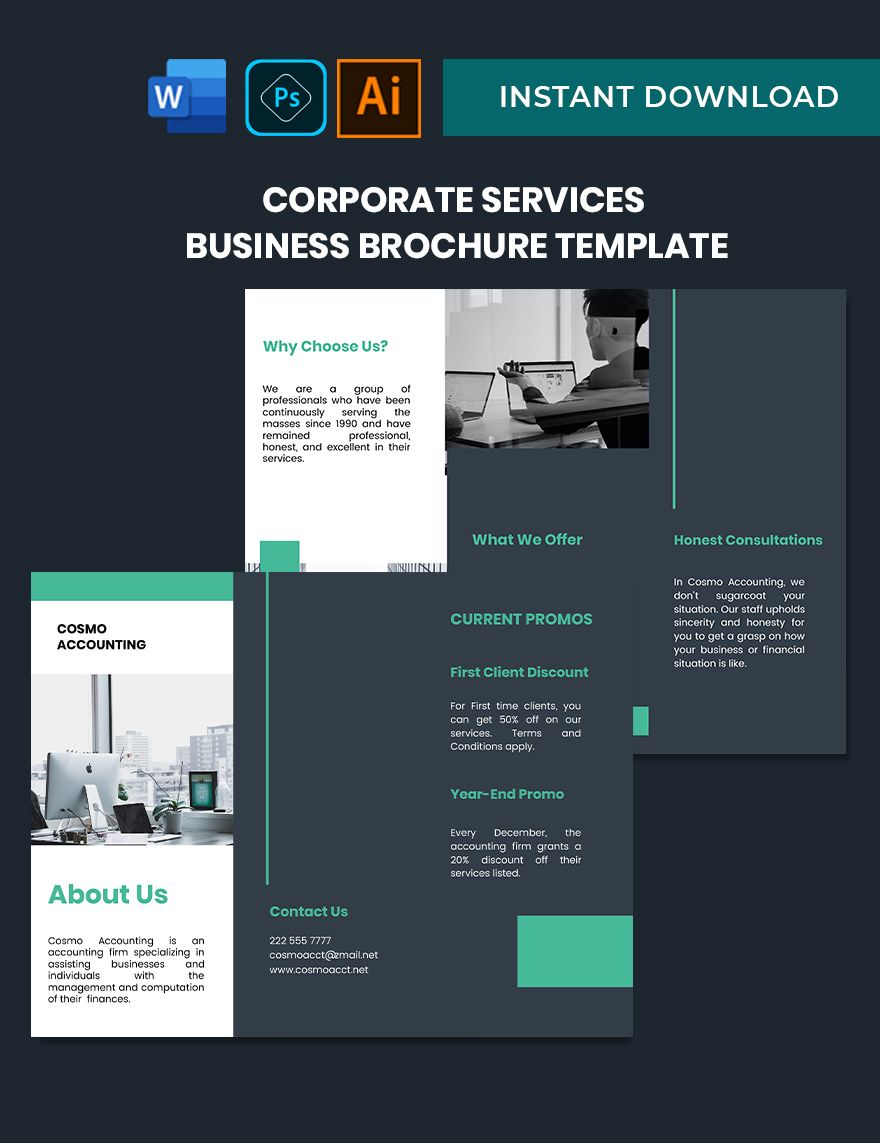 Corporate Services Business Brochure