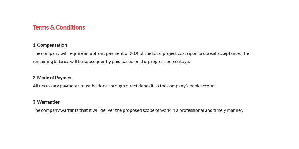 Engineering Project Proposal Template