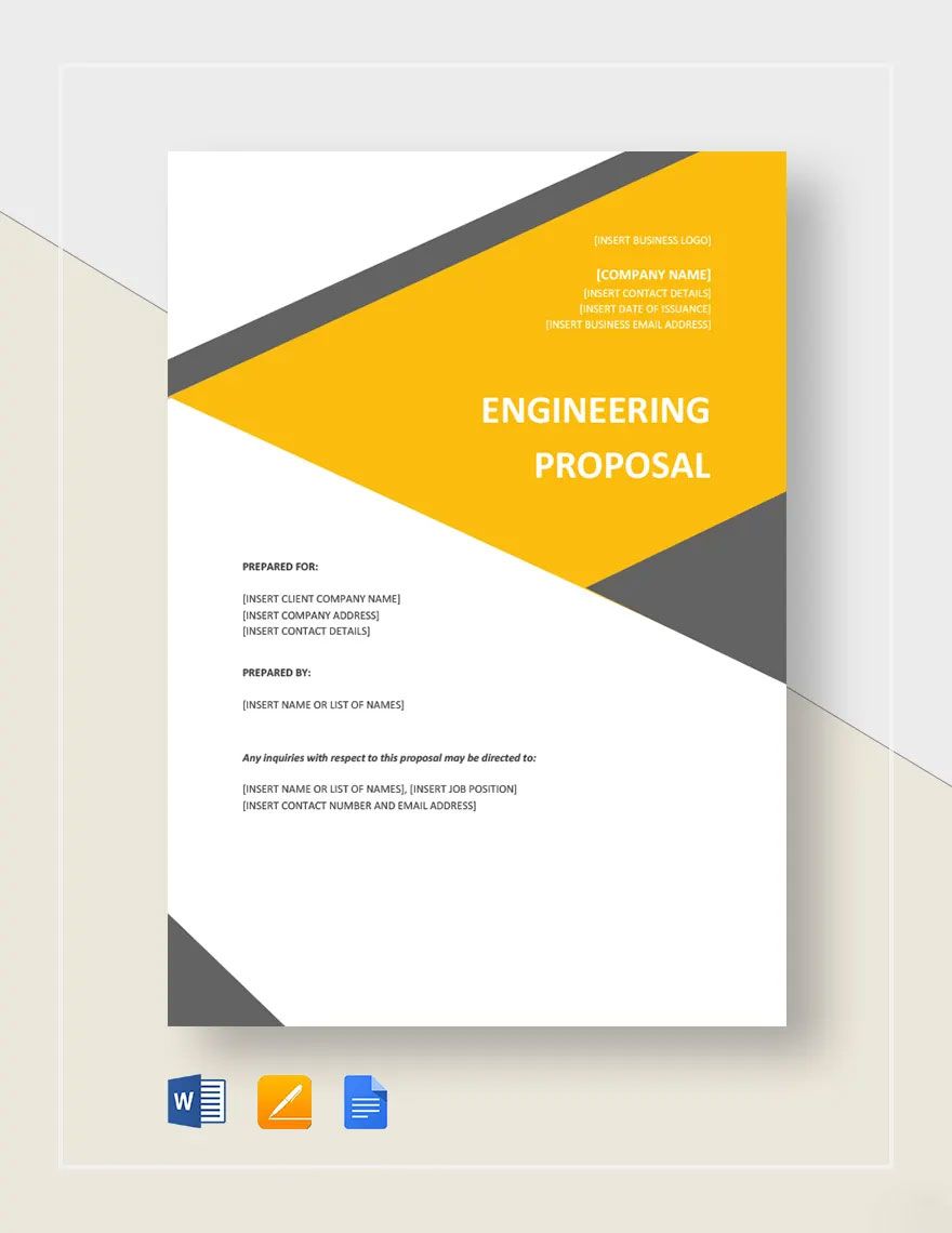 Construction Investment Proposal PDF - Templates, Free, Download ...