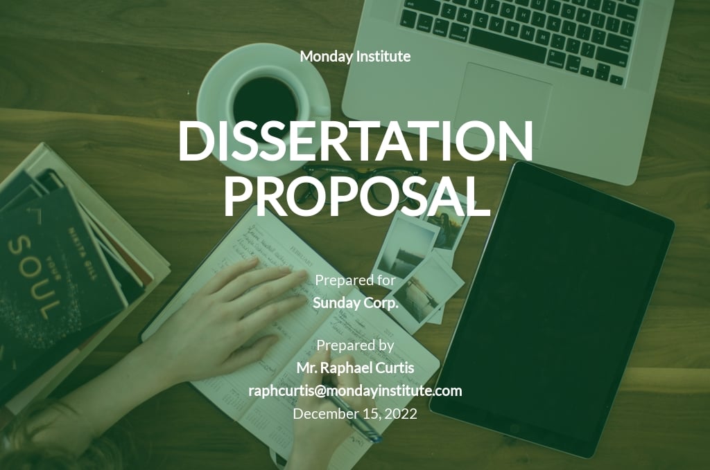 presentation of dissertation proposal