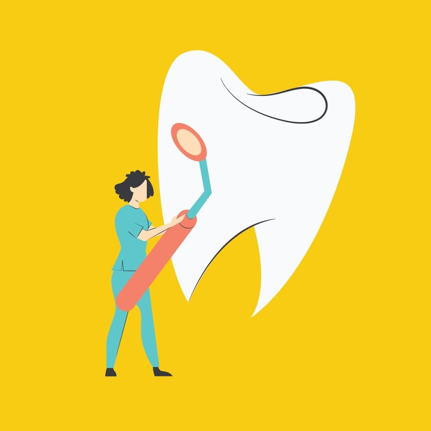 National Dentist's Day Vector