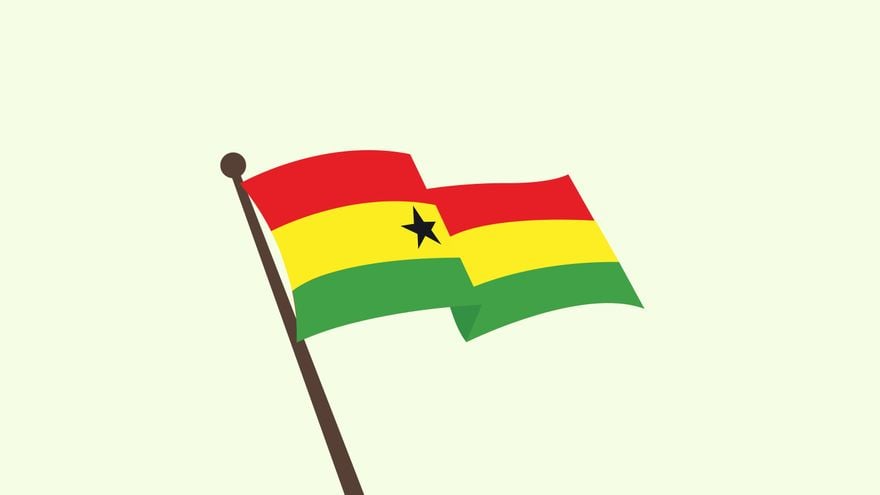 High Resolution Ghana Independence Day Background