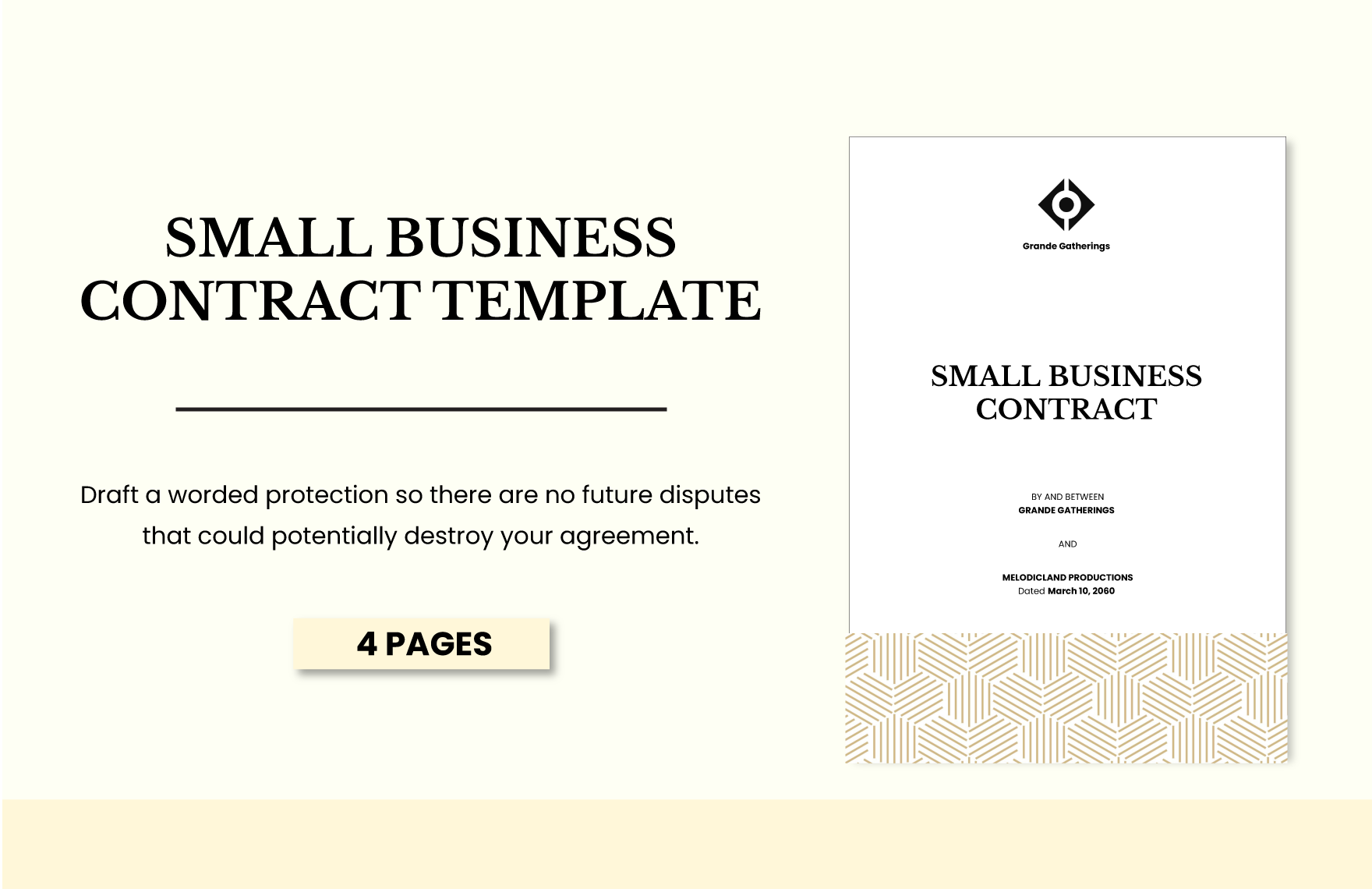 Small Business Contract Template