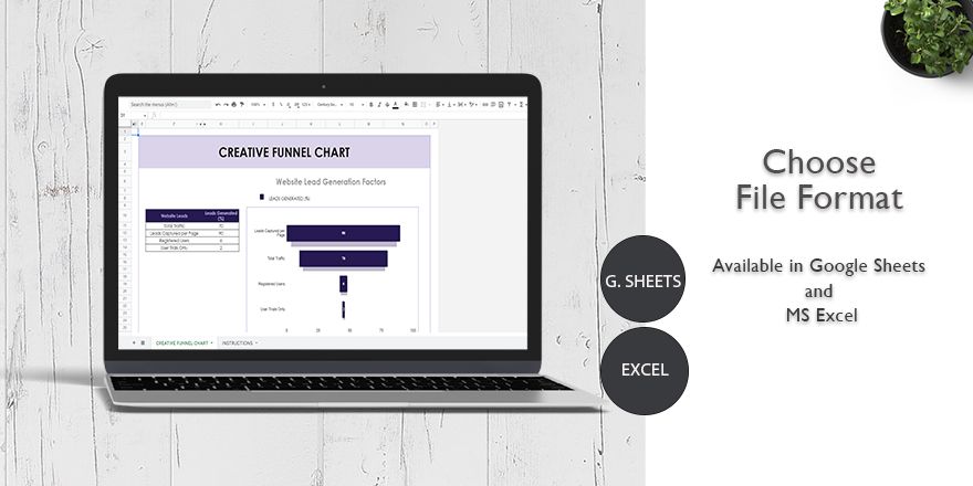 Creative Funnel Chart - Google Sheets, Excel | Template.net