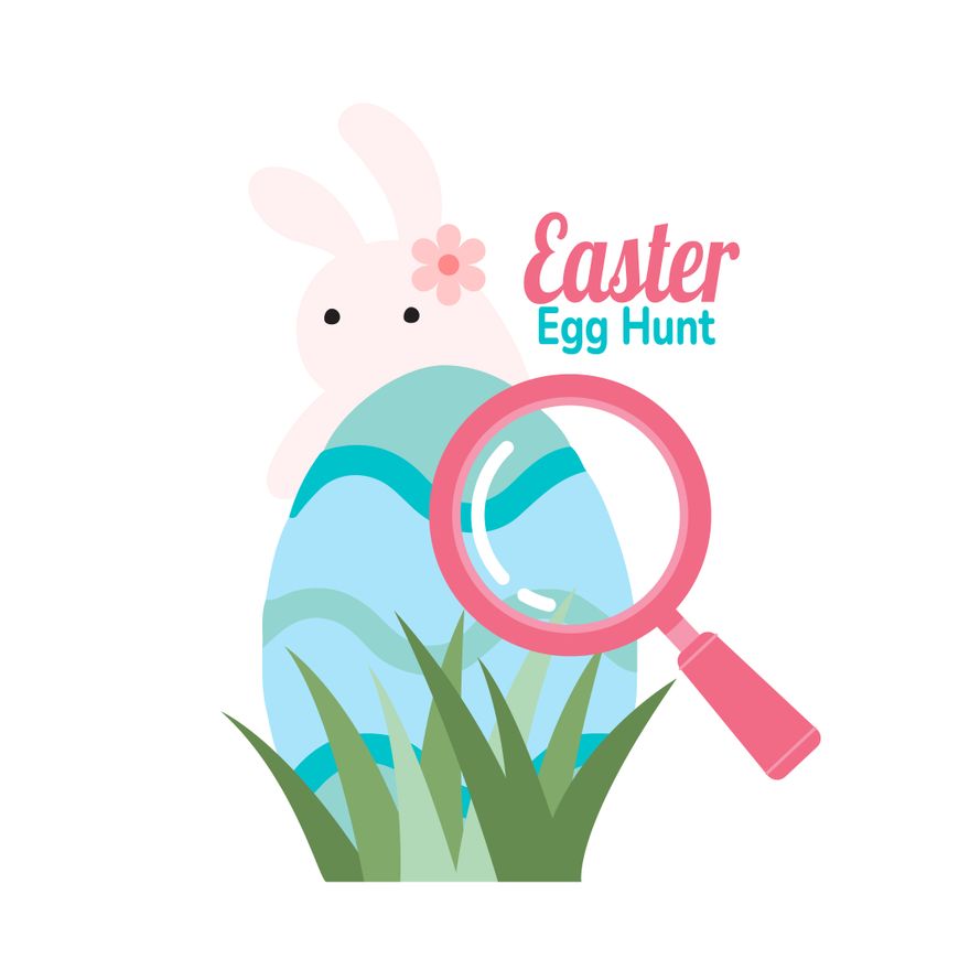 Easter Egg Hunt ClipArt