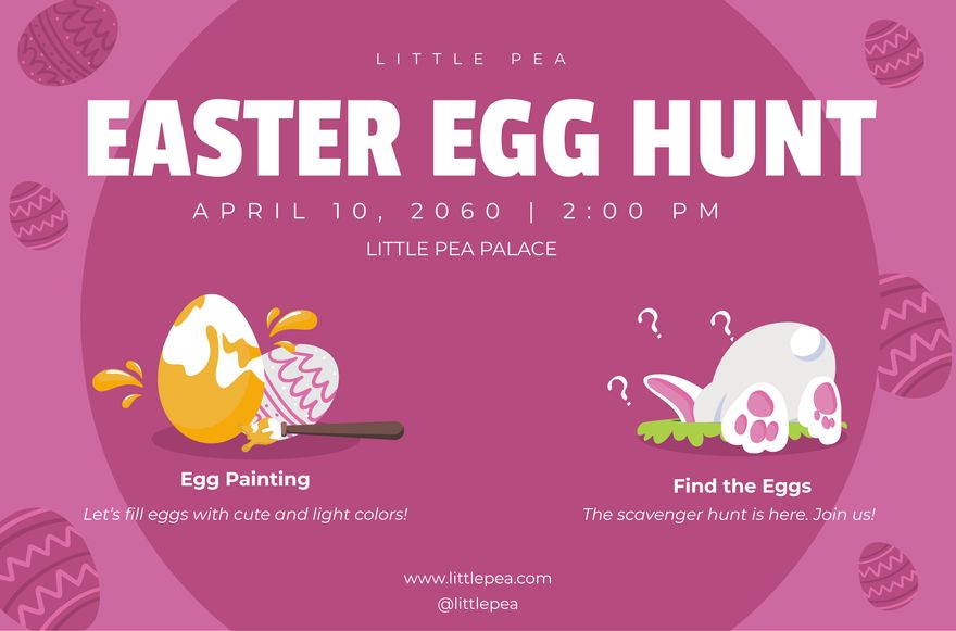 Easter Egg Hunt Banner