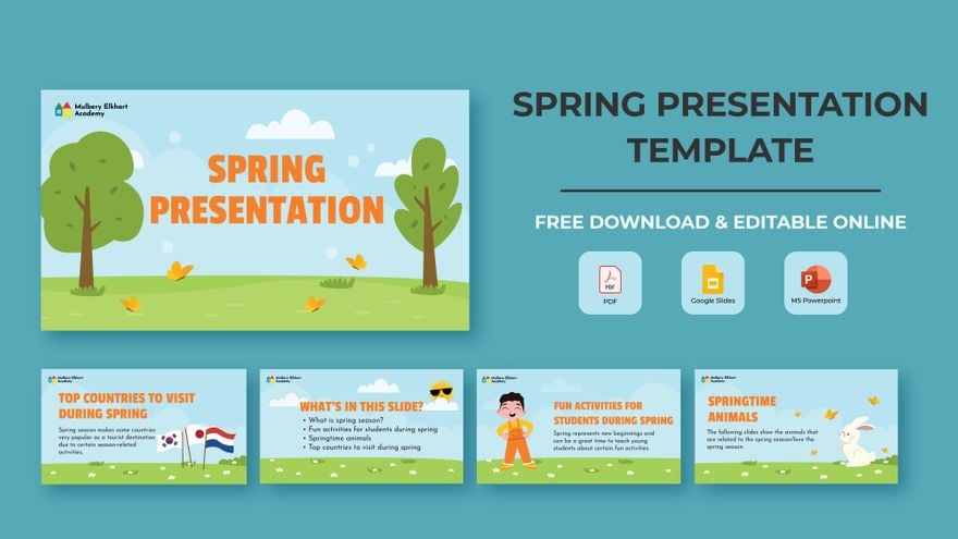 spring-presentation-template