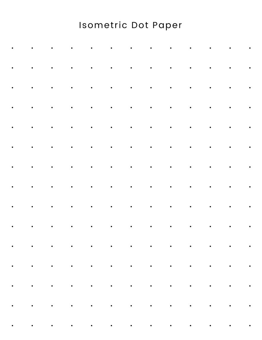Isometric Dot Sheet Printable Sale Factory Saratov myhistorypark ru