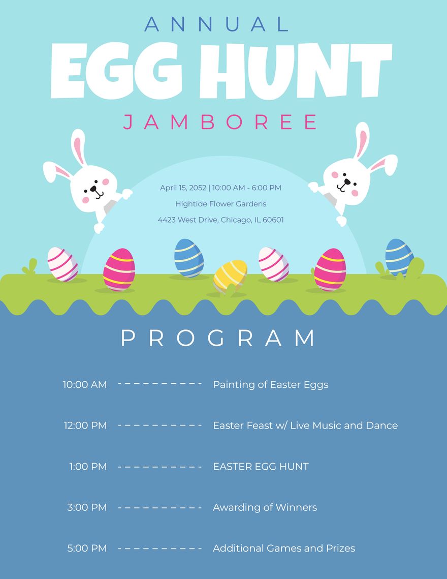 Easter Egg Hunt Program