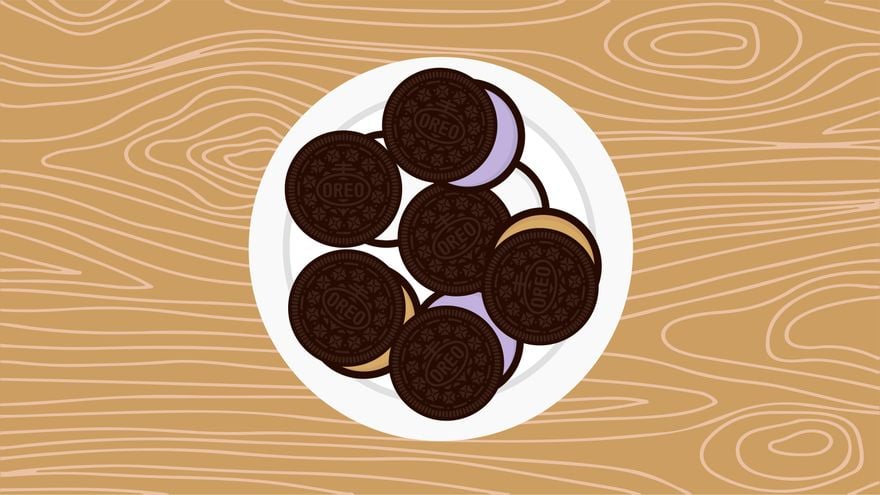 Free National Oreo Cookie Day Photo Background