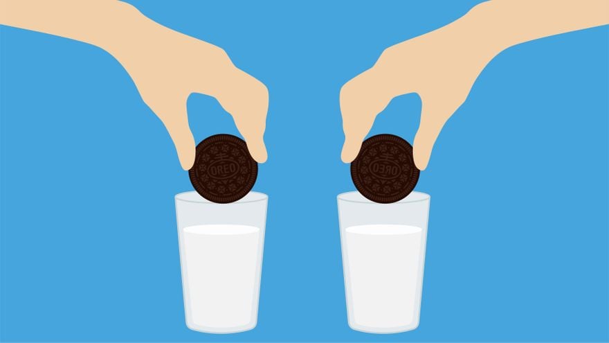 National Oreo Cookie Day Image Background