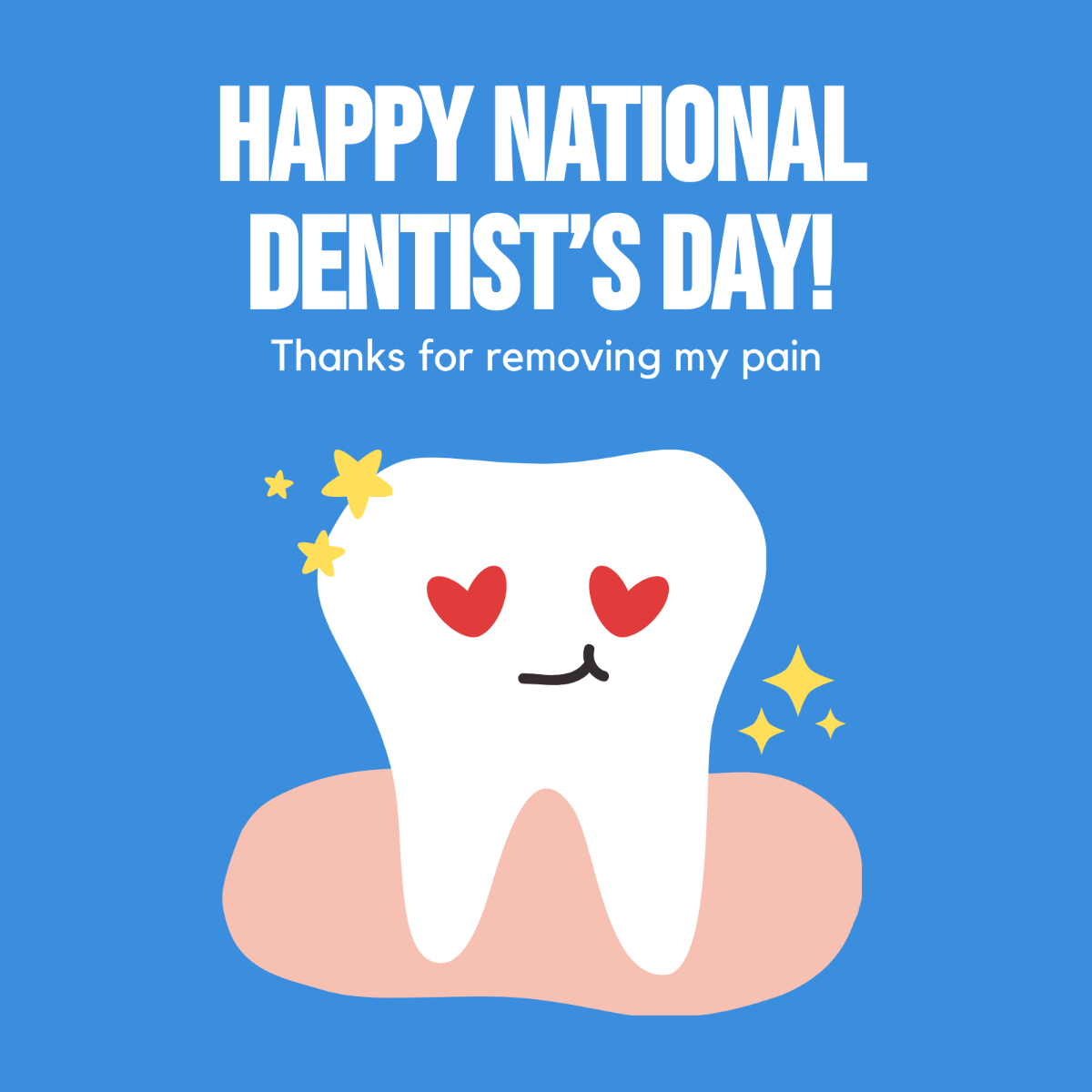 FREE National Dentist S Day Banner Template Download In Illustrator   National Dentist S Day Whatsapp Post Edit Online 