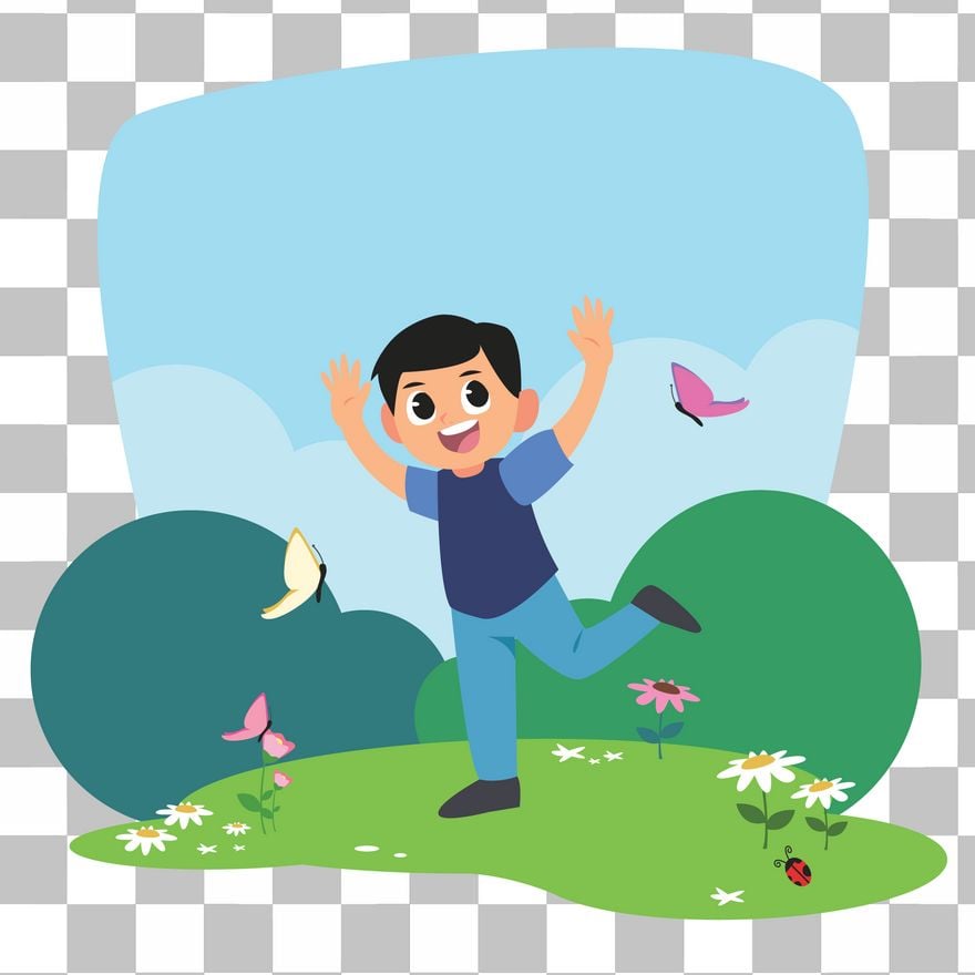 Spring Clipart Template