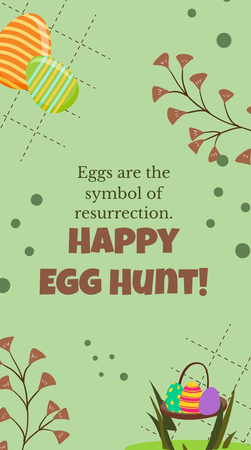 Easter Egg Hunt Whatsapp Status