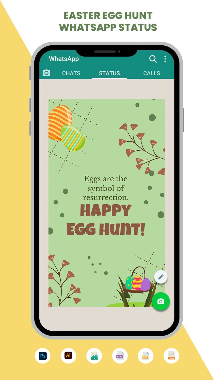 Easter Egg Hunt Whatsapp Status