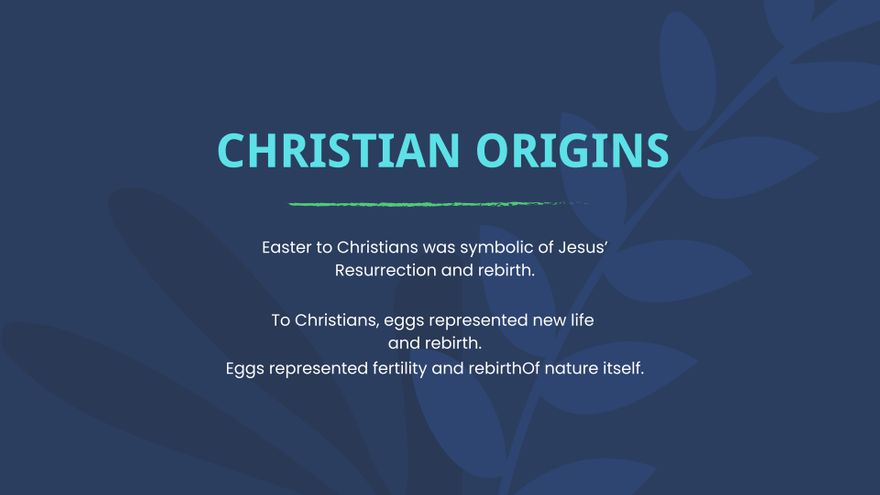 Easter Egg Hunt Presentation
