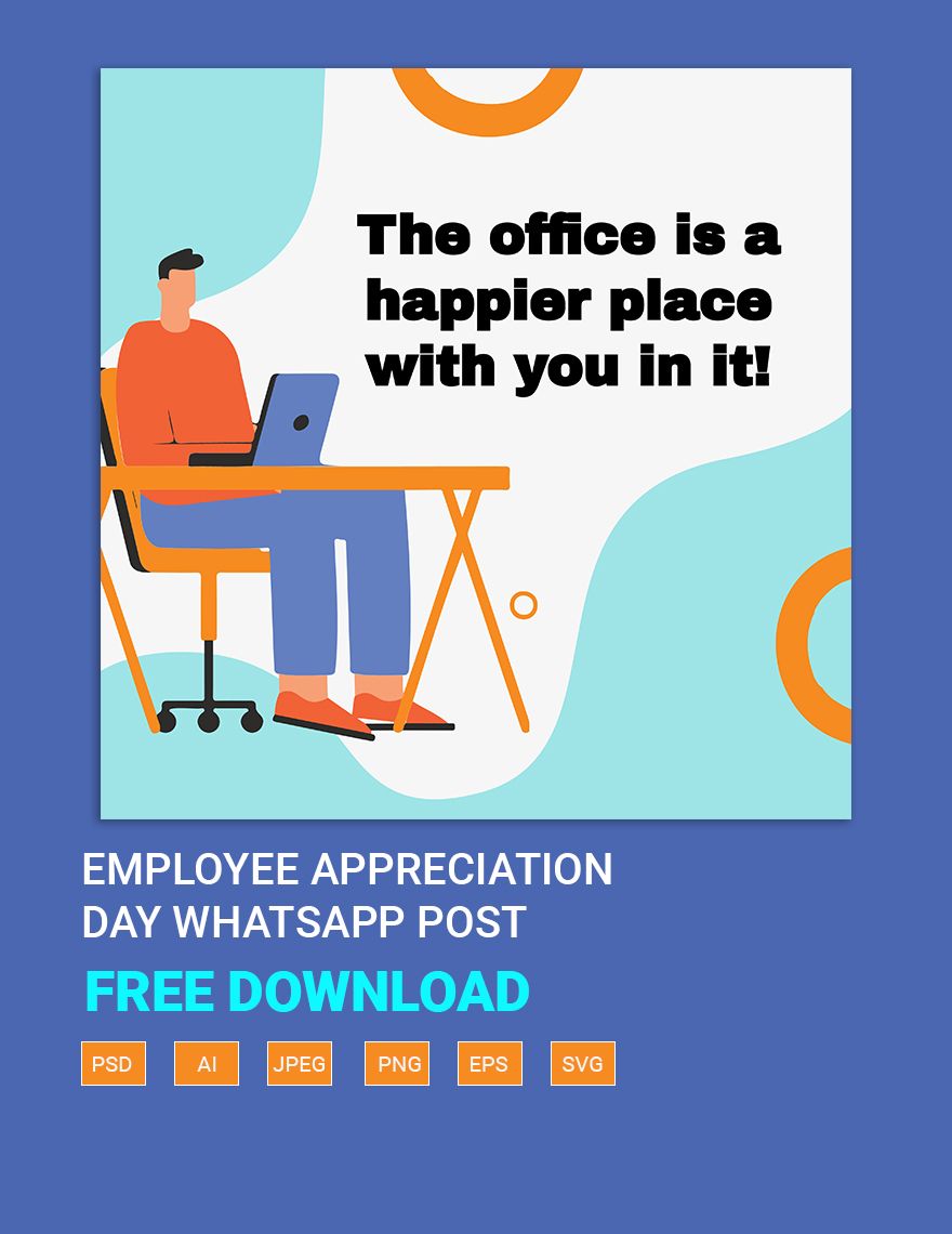 Free Employee Appreciation Day Whatsapp Post