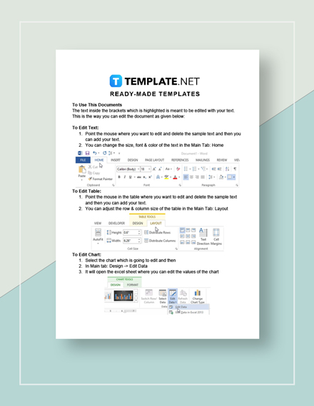 Simple Budget Proposal Template Excel