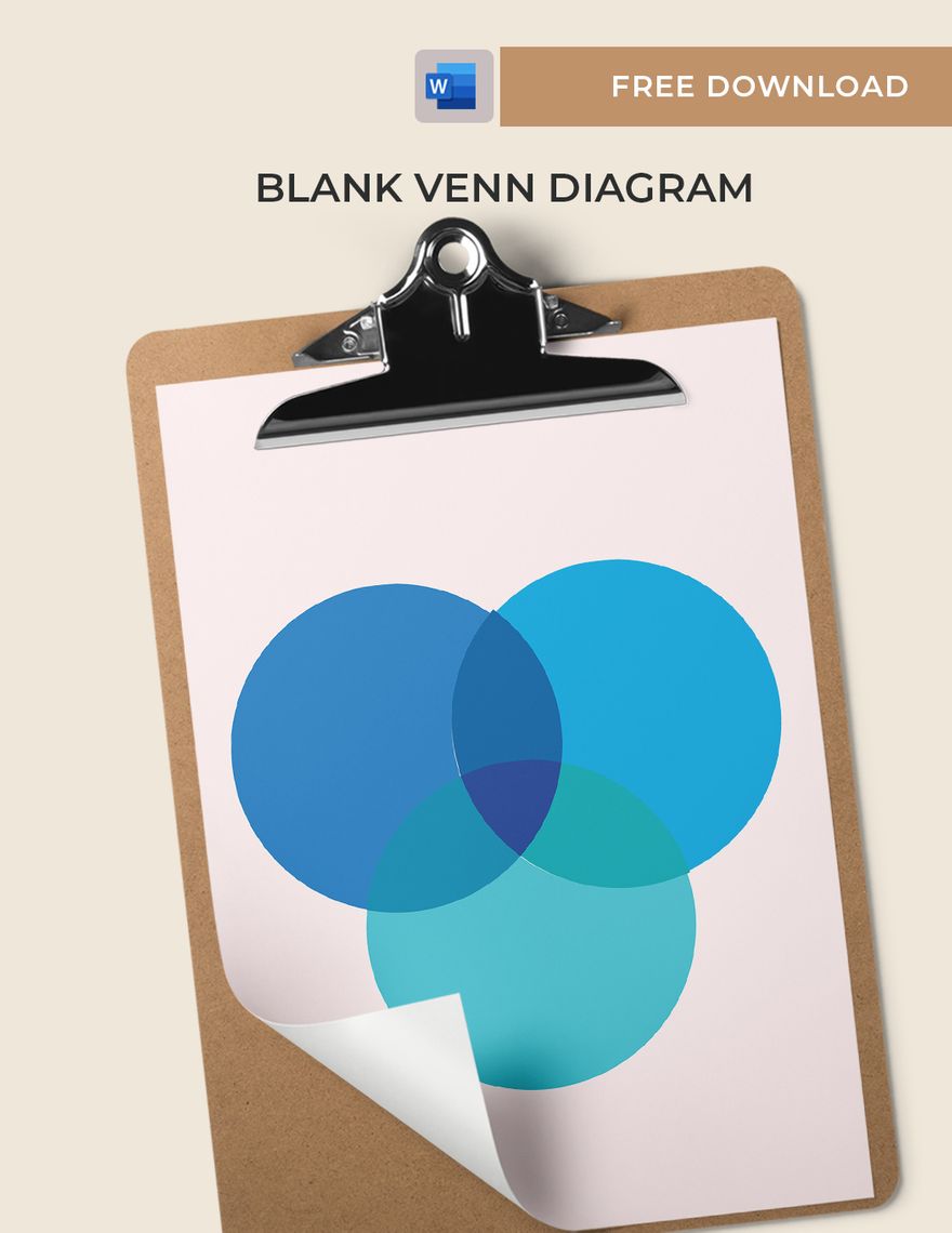 Free Blank Venn Diagram