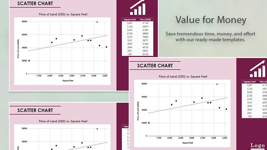 Scatter Chart - Google Sheets, Excel | Template.net