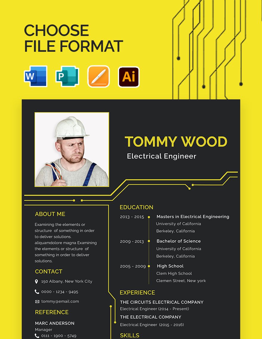 Electrical Engineer Resume