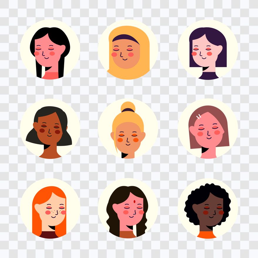 Free Women Icons in Illustrator, PSD, EPS, SVG, JPG, PNG