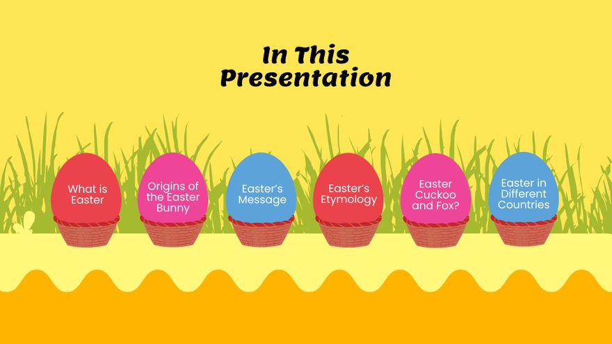 Modern Easter Presentation