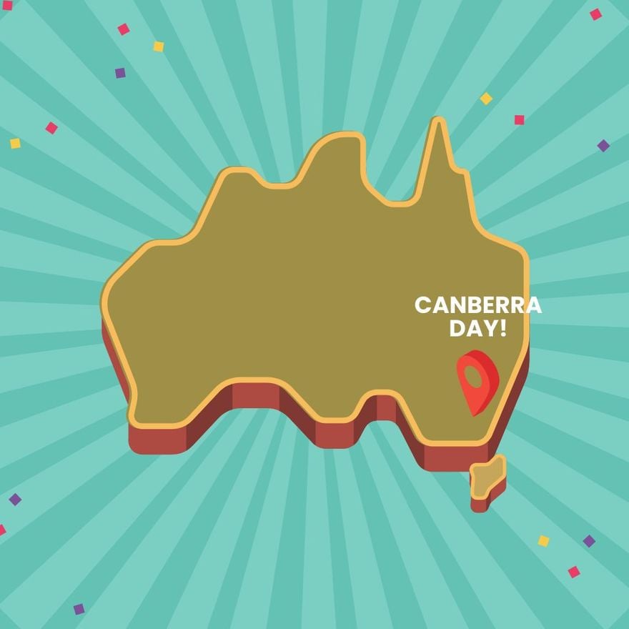 Free Canberra Day Vector